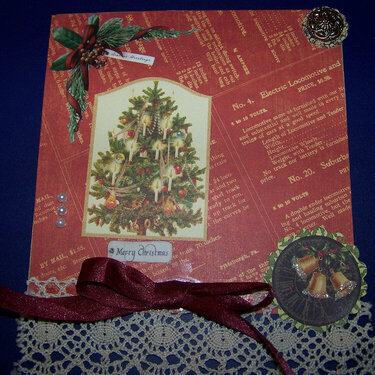 Chunky Board-Merry Christmas