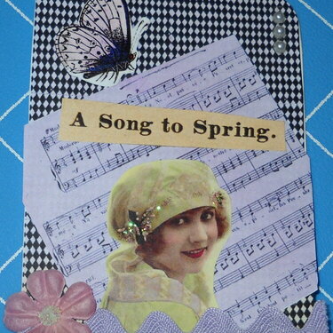 A Song to Spring ATC-Missy&#039;s ATC anything goes swap