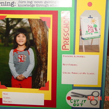 Carinne&#039;s preschool picture
