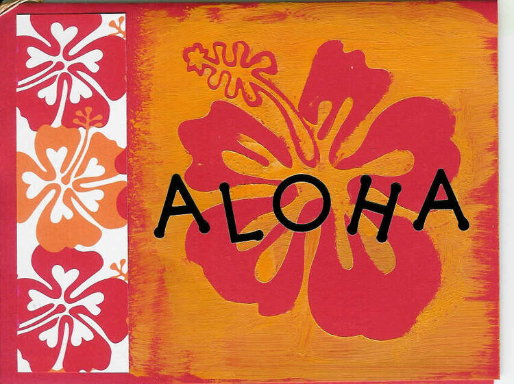 Aloha/Mahalo cards