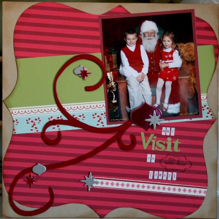 Our visit to Santa Claus 2007