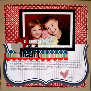 A Picture of my Heart {March KraftGirlKit}