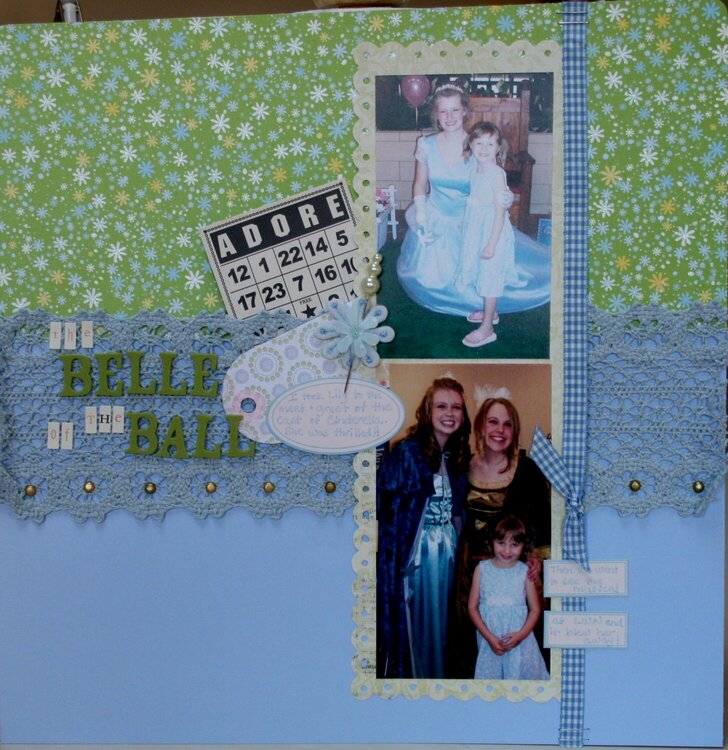 The Belle of the Ball {May KraftGirlKit}