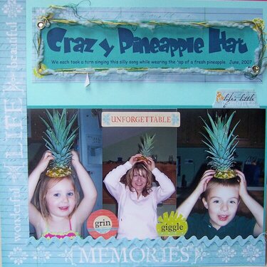 Crazy Pineapple Hat