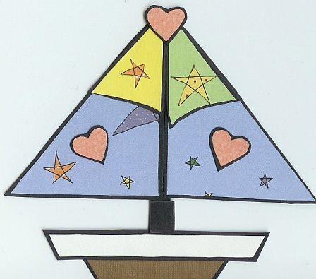 Sailboat Paper Piecing