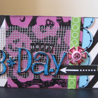 B-day card