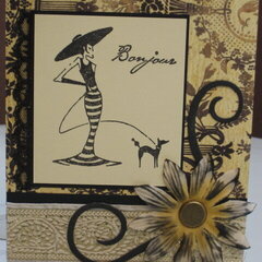 Bonjour card