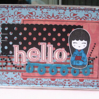 hello card