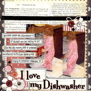 I love my dishwasher