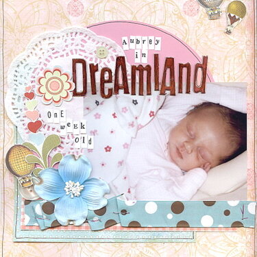 Aubrey in dreamland