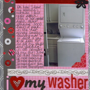 I love my washer