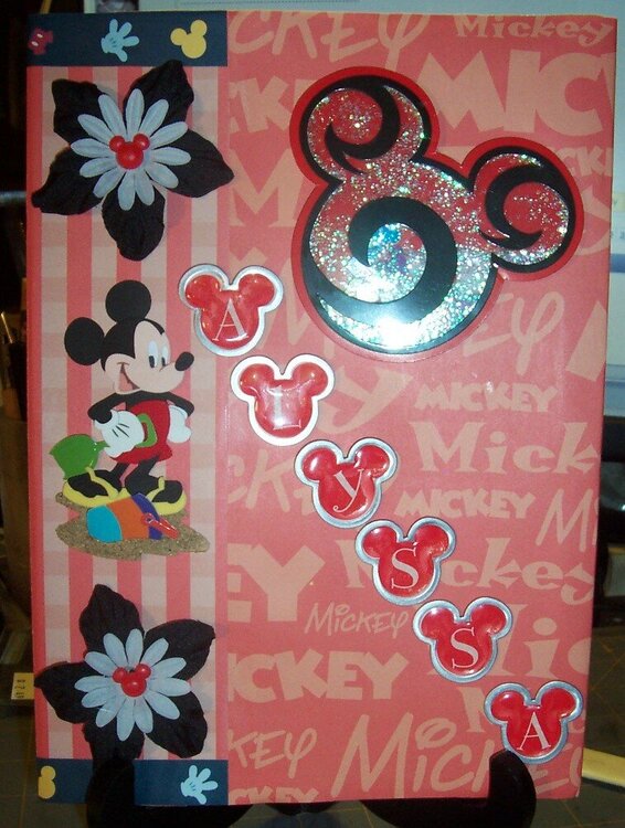 08 Monthly Planner - Mickey Mouse