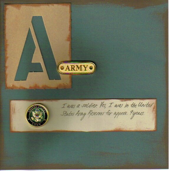 A is for Army