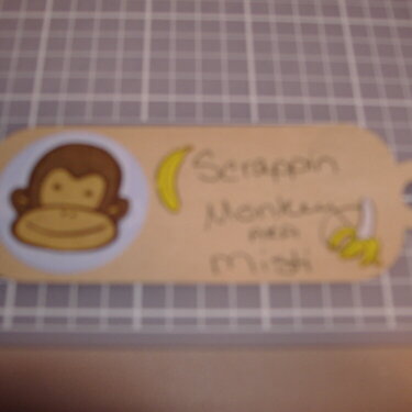 Monkey Tag for Lolo
