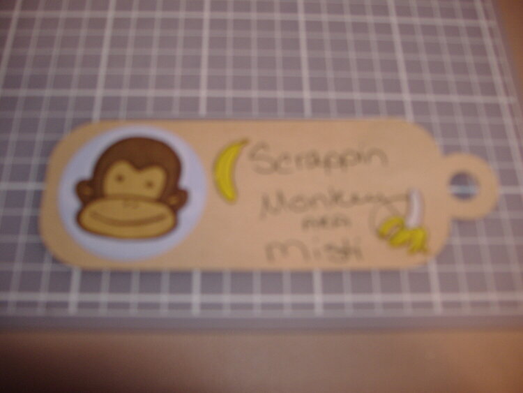 Monkey Tag for Lolo