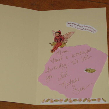 Mom&#039;s birthday card (inside)