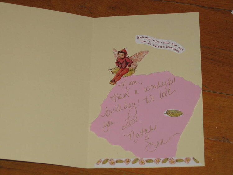 Mom&#039;s birthday card (inside)