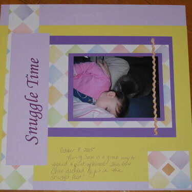 Snuggle Time - LOTW January 8-13, 2006