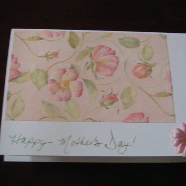 Mother&#039;s Day 2006 - card for my MIL