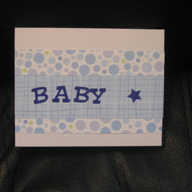 Baby card for Gwen