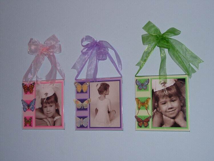 Wall hanging of ballet pictures