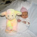 Katie and her lamb