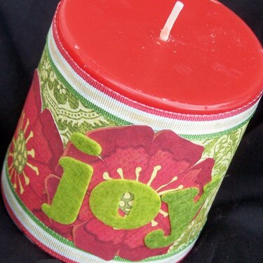 Altered Joy Candle