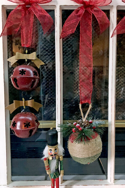 Vintage Window for Christmas