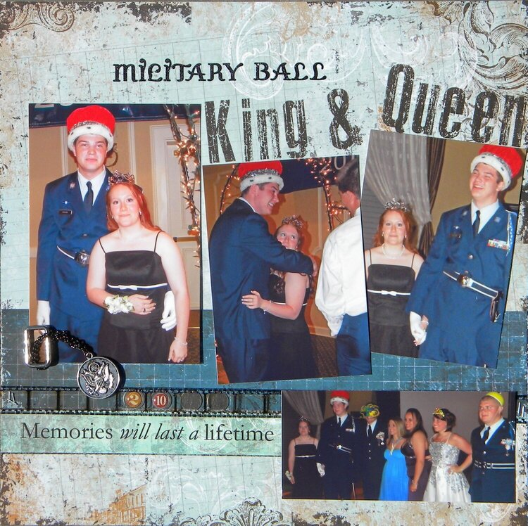 Military Ball King and Queen *