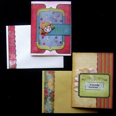 DaisyD cards w/envelopes