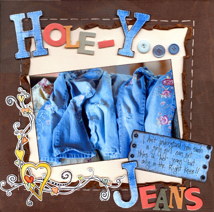 Hole-Y Jeans