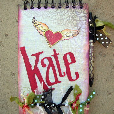Altered Notebook Front