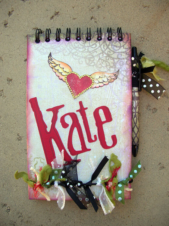 Altered Notebook Front