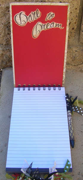 Altered Notebook Inside