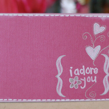 i adore you card