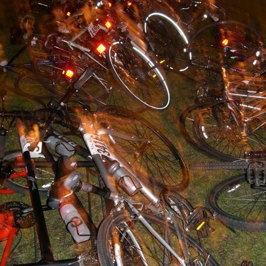 June 10  Bikes at night