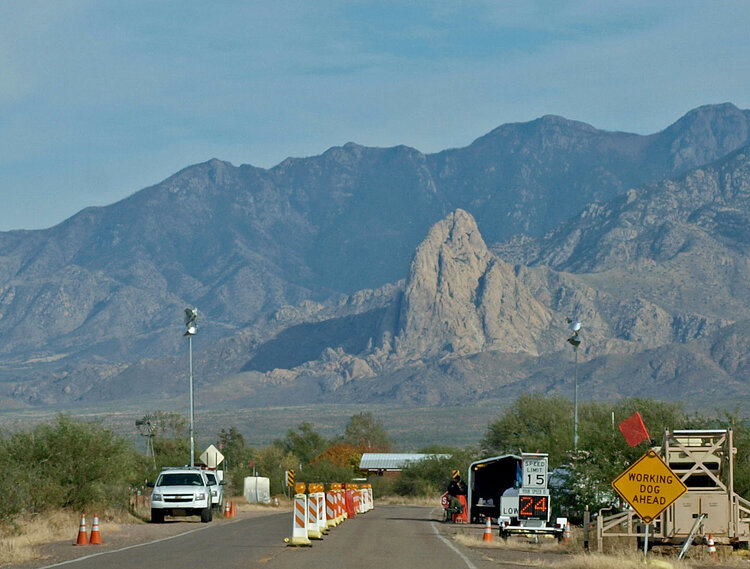 Border Patrol check point