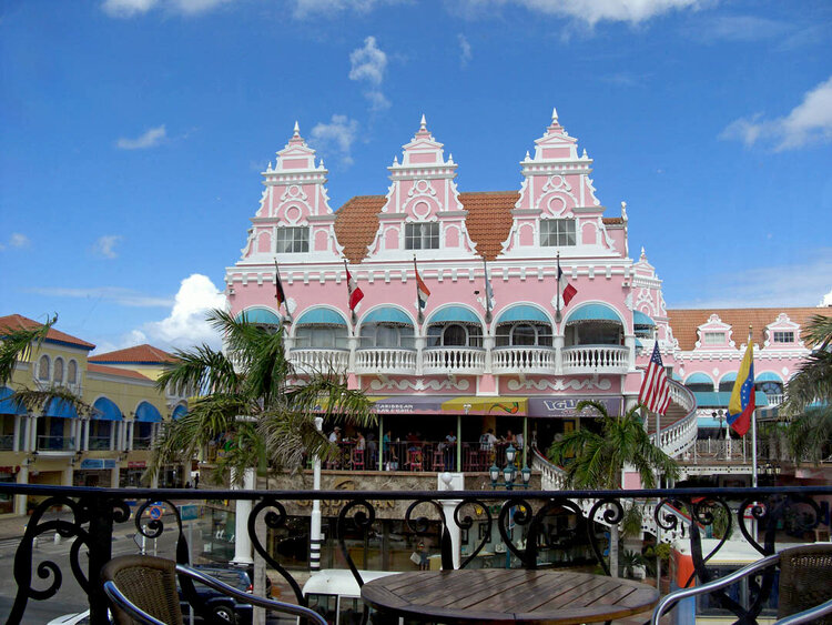 Feb 3  Downtown Oranjestad, Aruba