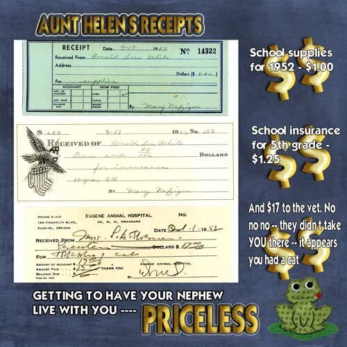 Aunt Helen&#039;s Receipts