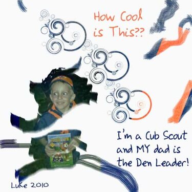 I&#039;m a Cub Scout AND .........