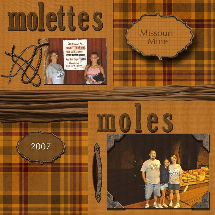 Molettes and a Mole
