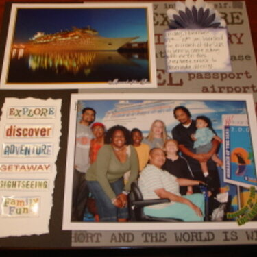 Family Vacation / Scrapbook Cruise