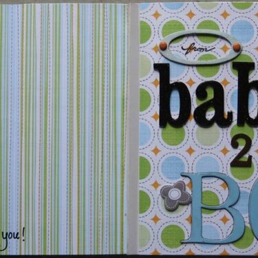 Covers - Altered Boardbook - From Baby to Boy