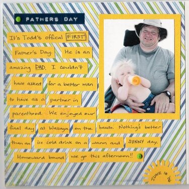 My Journal Entries (Father&#039;s Day)