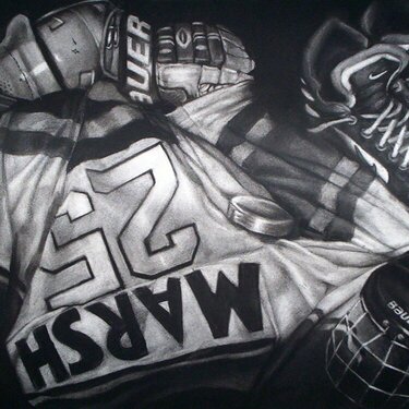 Completed Hockey Drawing- Sept 29th
