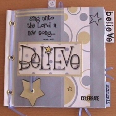 Paper Bag Album - Believe - Cover
