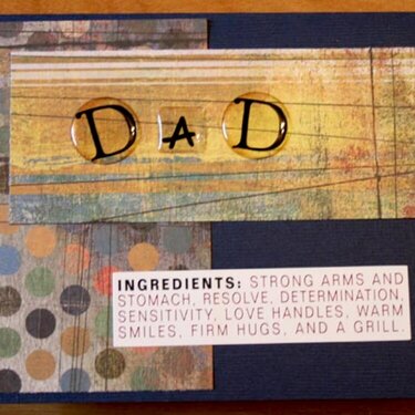 Dad Card