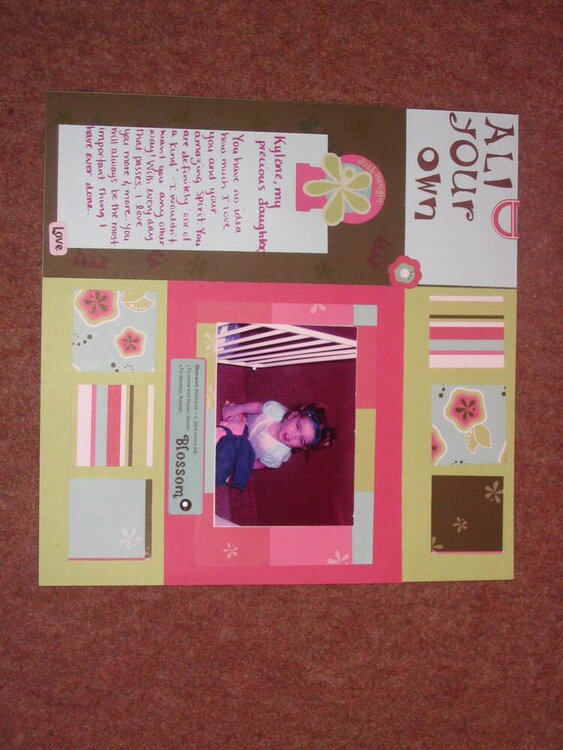 OCT CTMH Layout Challenge page one