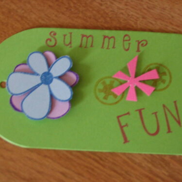Summer Fun tag