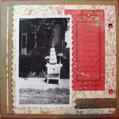 Grandma's Wedding Cake